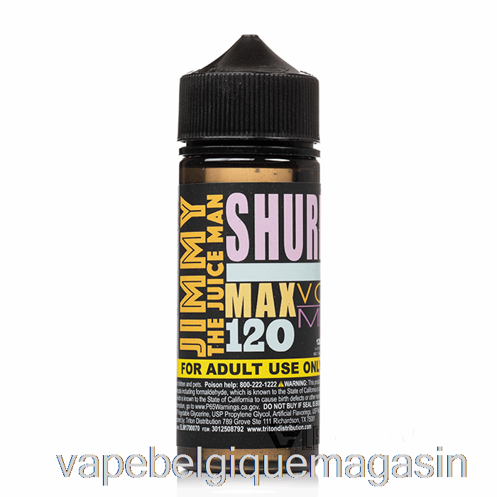 Vape Belgique Shurb - Jimmy The Juiceman - 120ml 6mg
